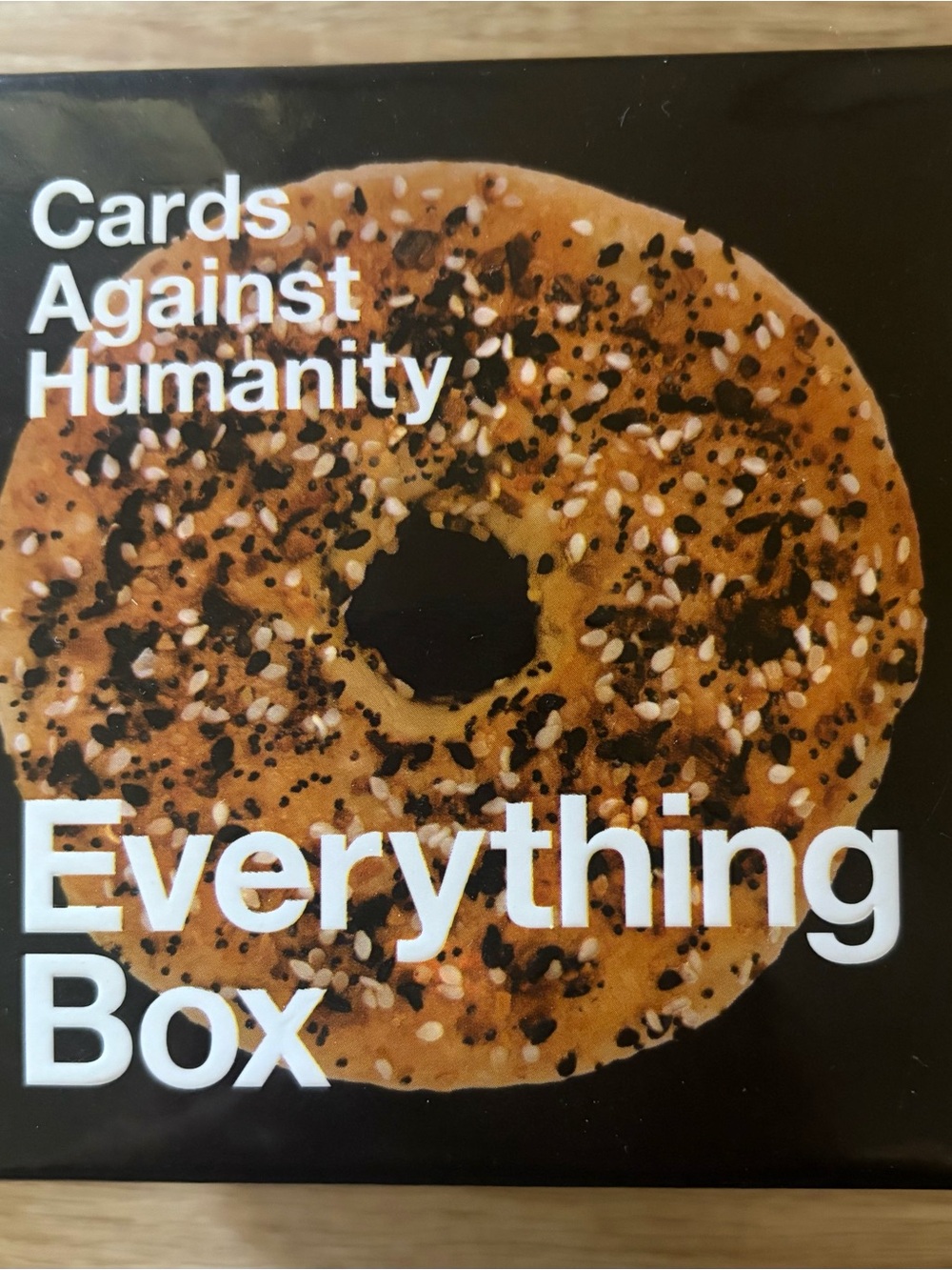Cards Against Humanity Everything Box - Black & Tan